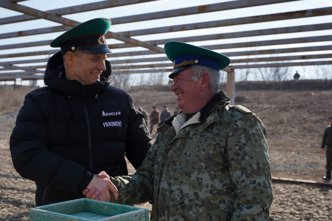 Самыми меткими оказались аксайские ветераны-пограничники | Газета Победа  Аксай