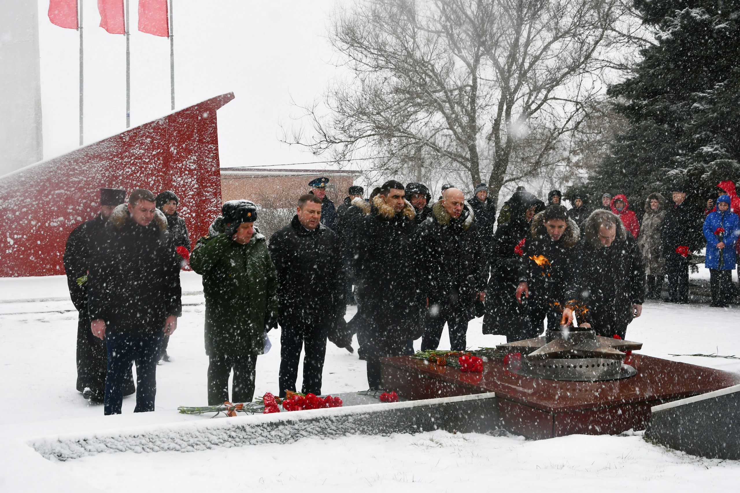 В Аксае и сельских поселениях отметили 80-летие со дня освобождения района  | Газета Победа Аксай